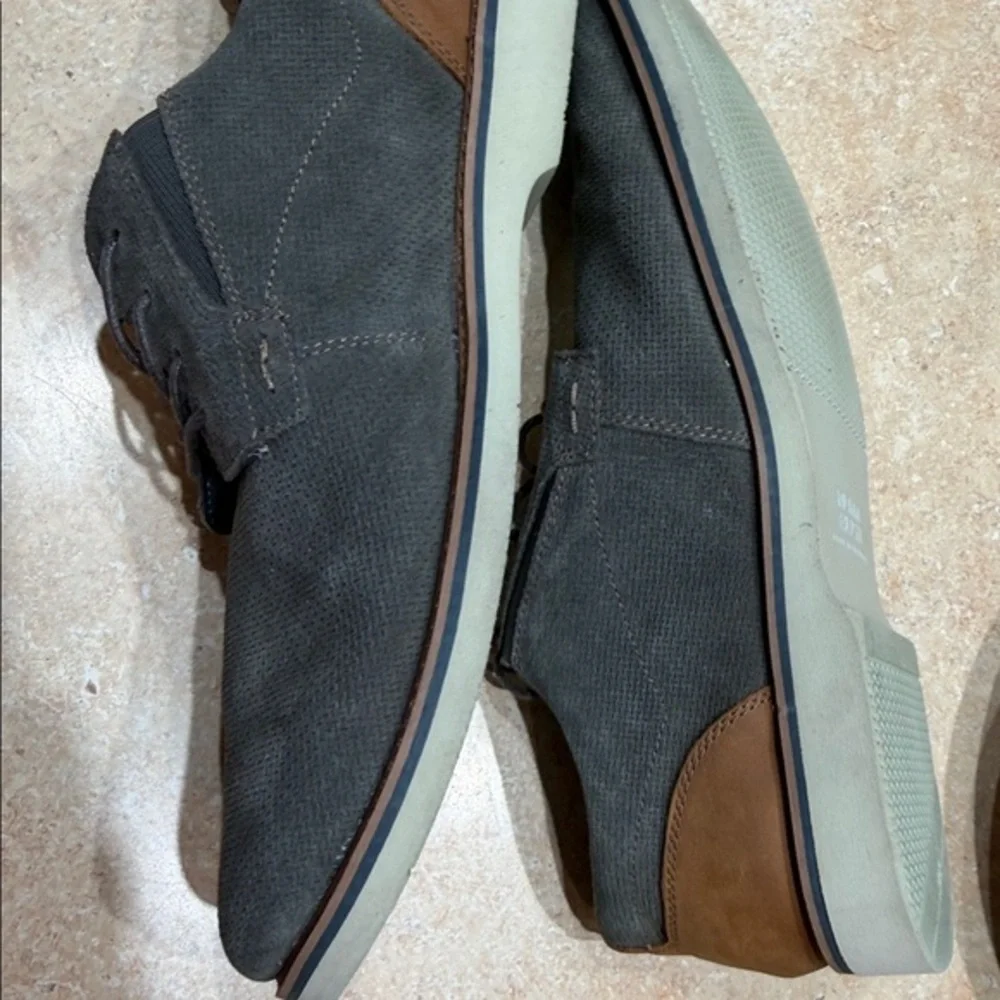 Nunn Bush‎ Men's Charcoal Gray shoes 14M  1646